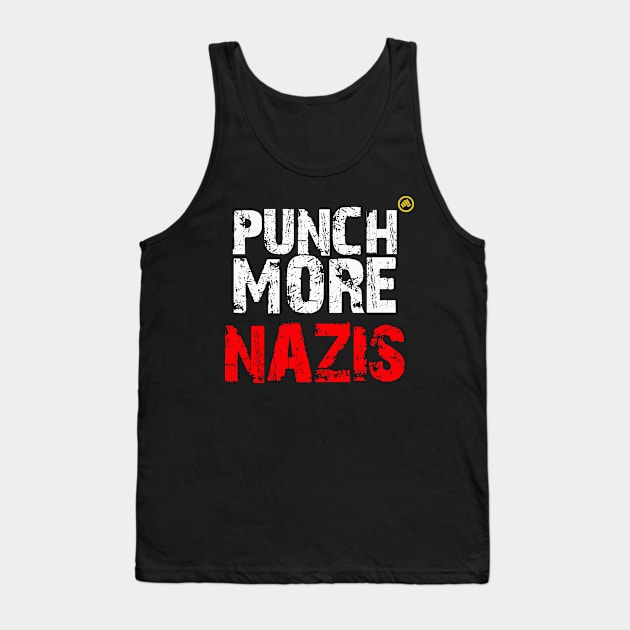 Punch More Nazis T-shirt Tank Top by vestiart